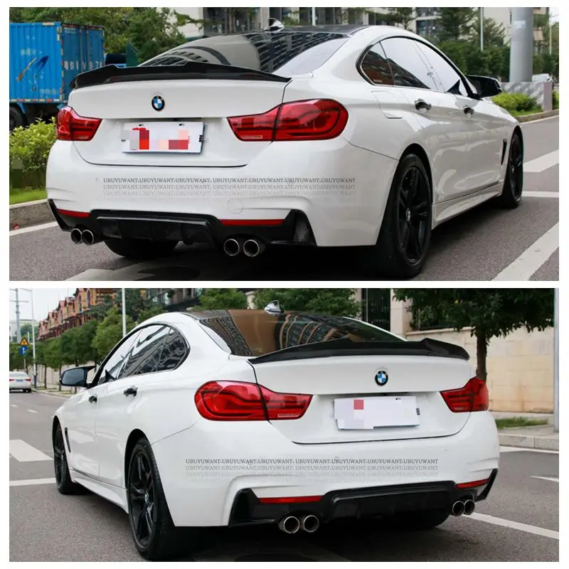 Vehicle Specification: BMW F36 4 Series Gran Coupe Modification  Description: - PSM Dry Carbon Spoiler #BMW #Bimmer #M4 #M #F32 #F36 #F33…