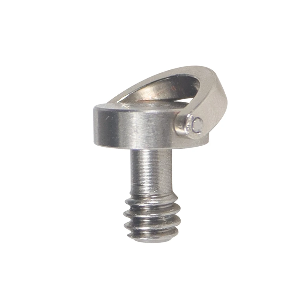 Camera Accessories 1/4 3/8 Stainless Steel Screw For Quick Release Plate Folding D-Ring Screw Mount Adapter For Flash Tripod Light Stand
