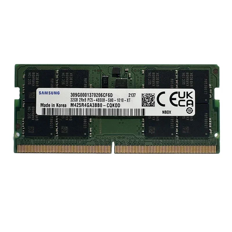 Samsung DDR5 16GB×2 32GB メモリ SAMSUNG製 RAMメモリ DDR5 SODIMM RAM 8GB 16GB 32GB ノートパソコン用