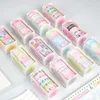 5Rolls/Set Korean Fine Flash Washi Tape Set Dream Selling Galaxy Cute Girl Sticker Handbook DIY Material Loop Stickers 1