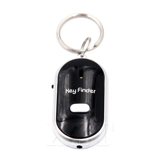 Key Finder Whistle Key Finder Flashing Beeping Remote Lost Keyfinder Locator Keychain Anti-lost Device Alarm For The Elderly Pet 2