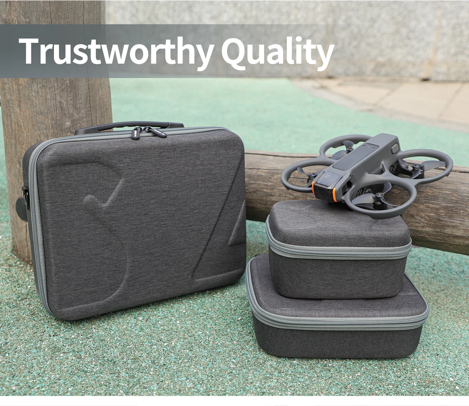 Portable Storage Case Combo Bag Carrying Handbag Remote Control Drone Bag Storage Accessories For DJI Avata 2/Goggles 3/FPV3