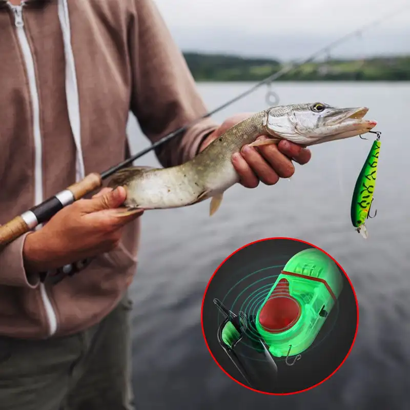 1PC Fish Bite Alarm High Sensitive Fishing Alarm Sound Bell LED