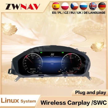Grupo Digital para mercedes-benz W204 c250 2011-2014 medidor de velocidad LCD Panel de instrumentos reproductor Multimedia tablero 1
