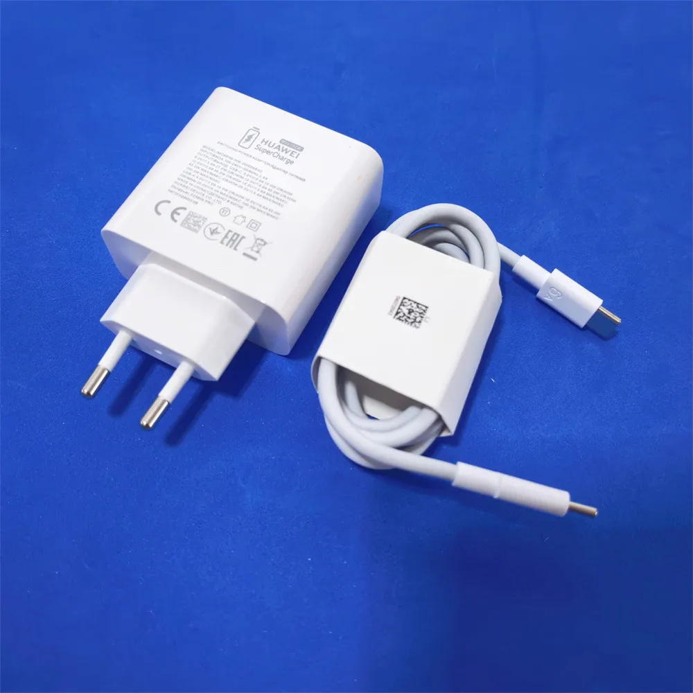 Huawei-cargador Universal UE de 100W, adaptador de sobrecarga de puerto USB A/C, Cable PD 6A para Mate 80 70 60 Pro + X7 Pura 80 70 Ultra P60 Pro