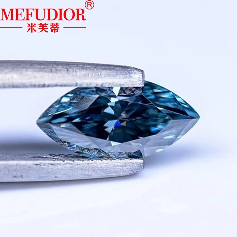 

Multicolour Marquise Brilliant Cut Moissanite D Color VVS1 Loose Stone 1ct 2ct 3ct Beads Test Positive Lab Diamond for Jewelry