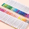 9-Colors Acrylic Marker Pen Stackable Color Straight Liquid Colour Pen Quick Drying Smooth Writing Art Watercolor Pen Graffiti 2