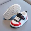 Boys and Girls Spring and Autumn Non-slip Soft Bottom Color Splicing Baby Board Shoes 6