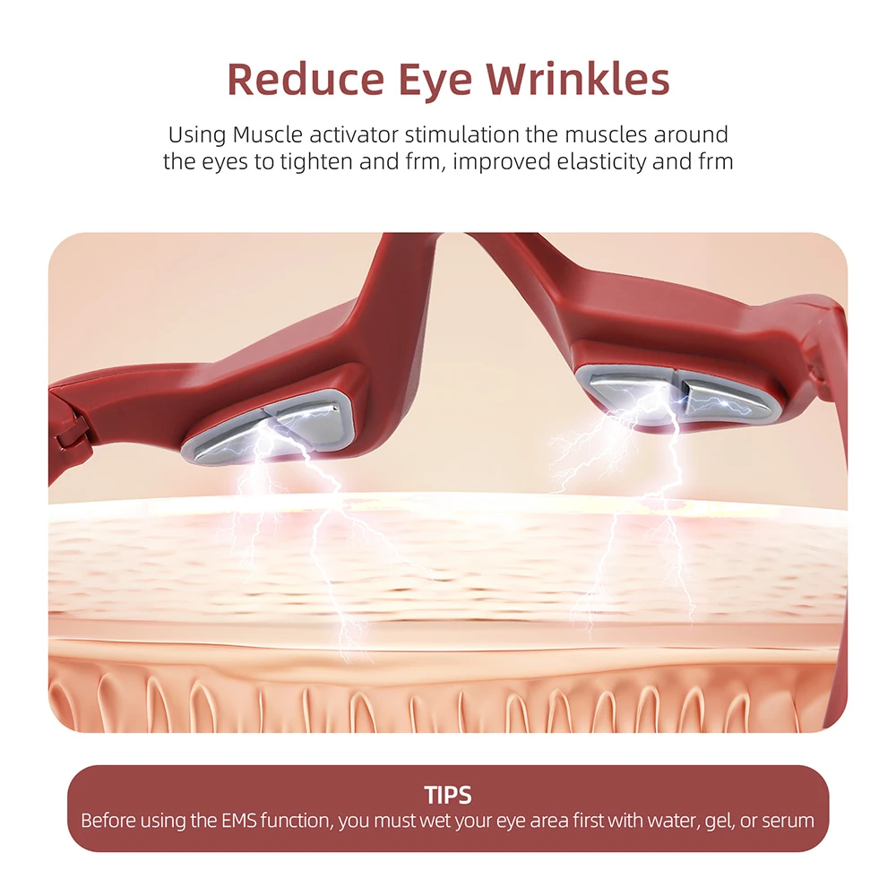 EMS Eye Massager Dark Circles Eye Bag Removal Eye Care Massage 2