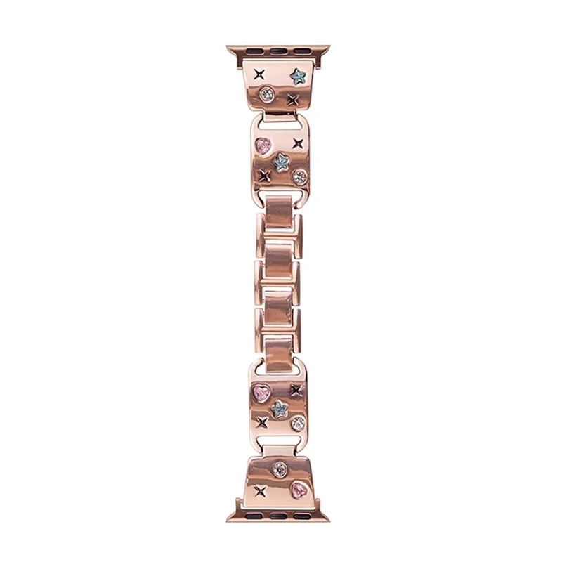 Luxury Heart Diamond Band for Apple Watch - Love Metal Strap