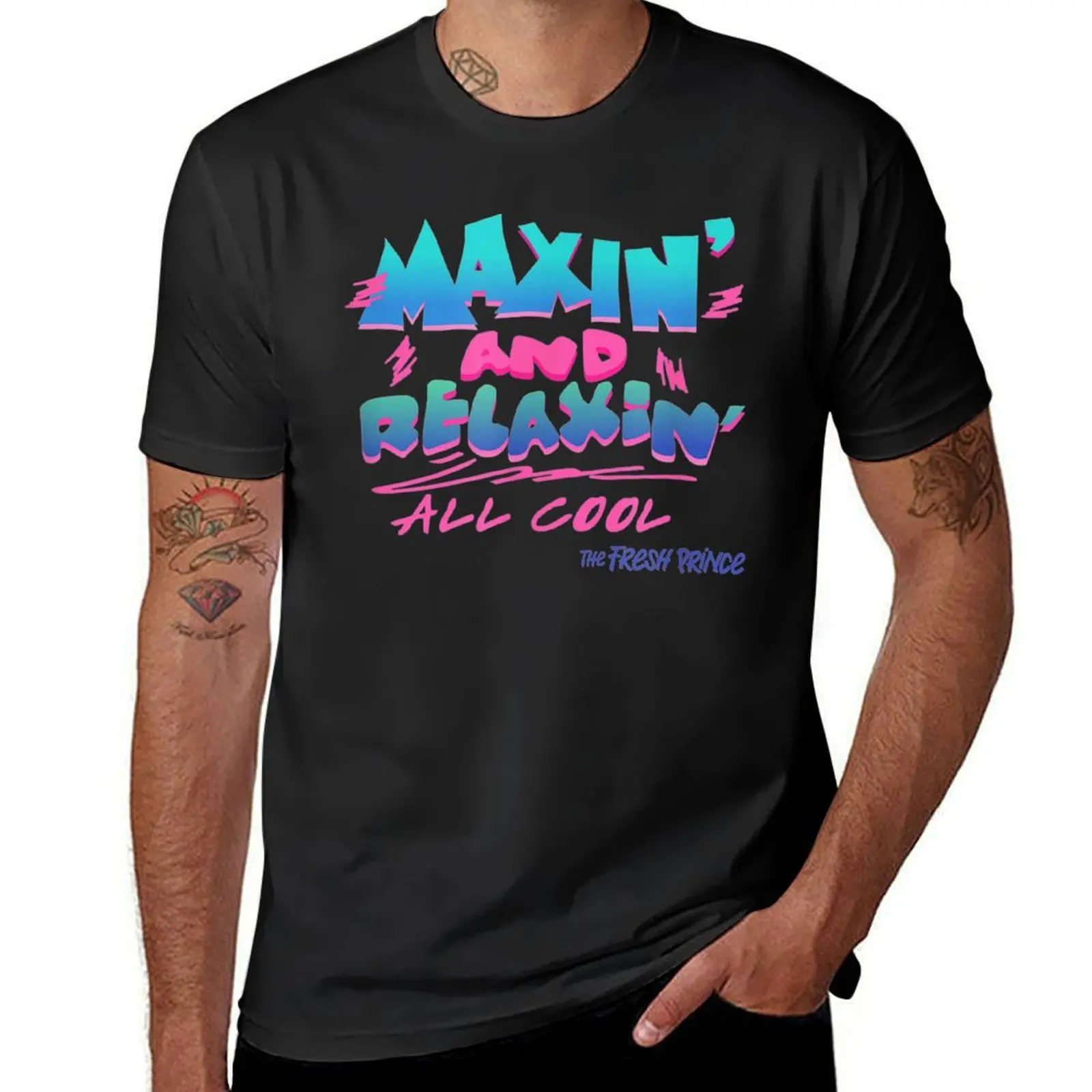 The Fresh Prince amp quot Maxin And Relaxin amp quot Classic Tee Gift For Fans, Gift For Men and Women, Gift Halloween D T-Shirt