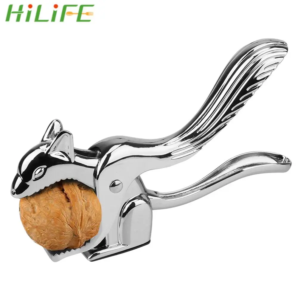 Almond Nut Pecan Nuts Nutcracker Pine Pecan Hazelnut Plier Sheller Opener Squirrel Shape Multi-Function Quick Walnut Cracker