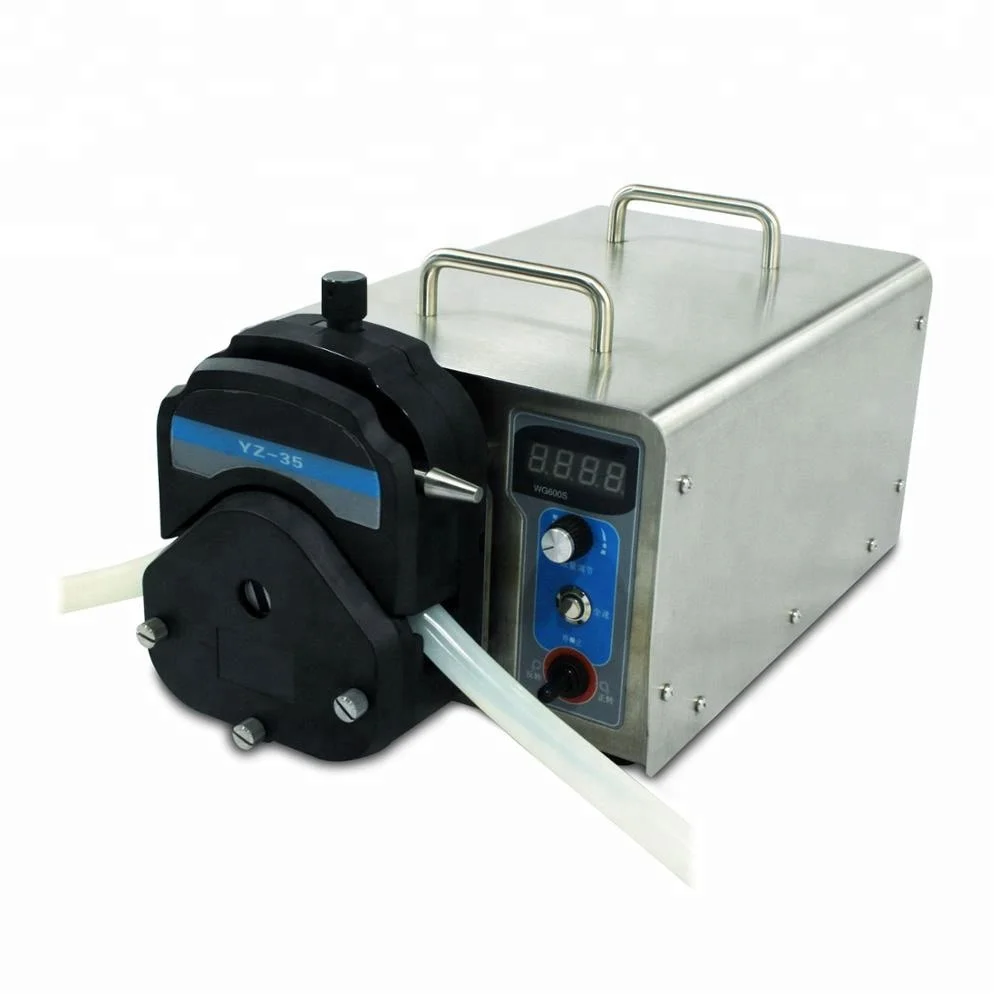 

peristaltic pump 20ml/min Micro flow liquid metering pumps with footswitch