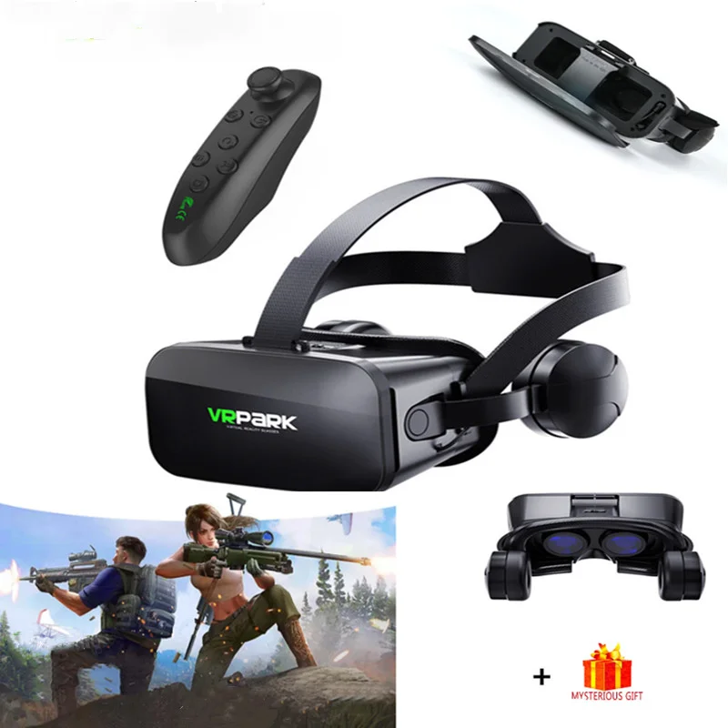 Новинка 2022 VR виртуальная реальность 3D очки стерео гарнитура шлем для IOS Android