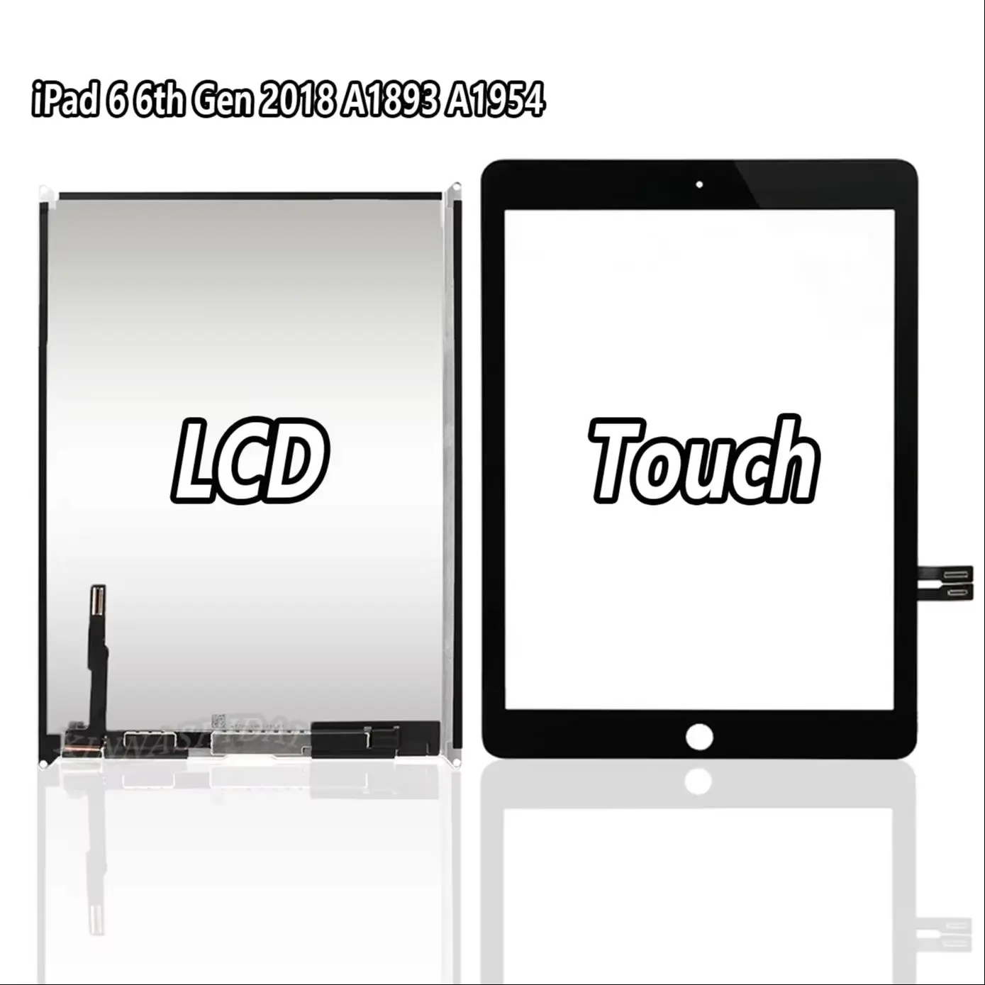 Touch Screen Digitizer Panel LCD Display For iPad A1893 A1954 iPad 6 6th Gen