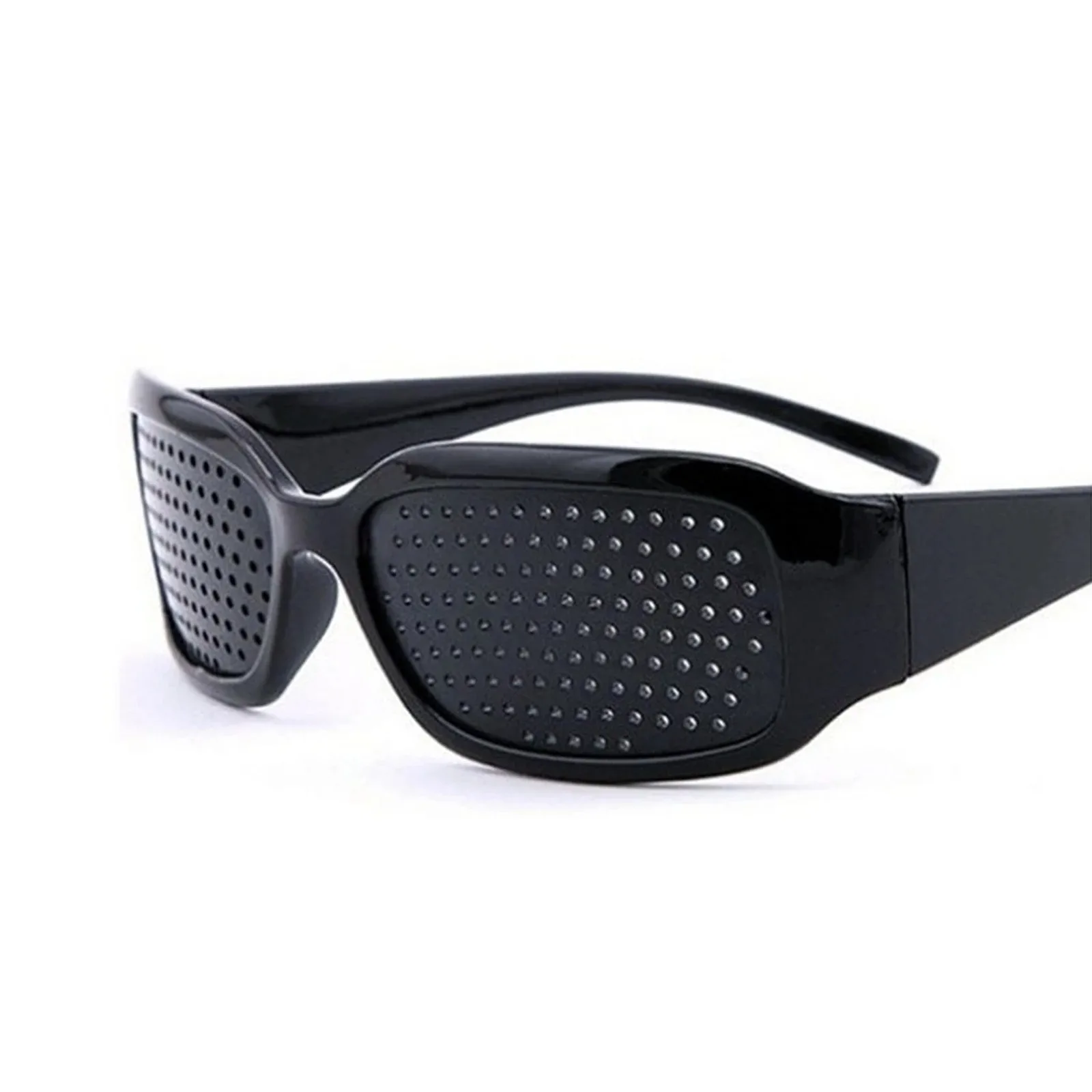 Vision Care Wearable Corrective Glasses Improver Stenopeic Pin Hole Glasses Anti-fatigue Eye Protection pinhole glasses