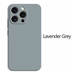 Liquid Silicone TPU Protector Case - Sleek Back Cover - iPhone 12 (GRAY)