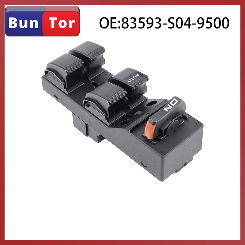 

OE:83593-S04-9500 переключатель управления автомобильным окном для Honda Civic переключатель стеклоподъемника автомобильные аксессуары автомобильный переключатель