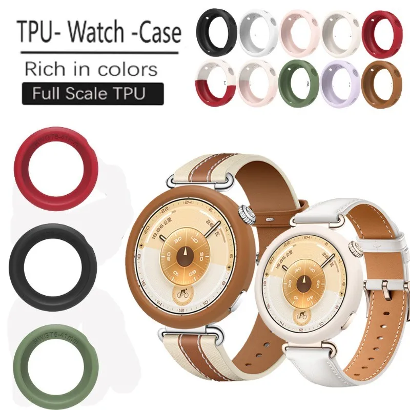 Silicone Protective Watch Case for 41mm – Durable Replacement Cover and Bumper Frame Accessory