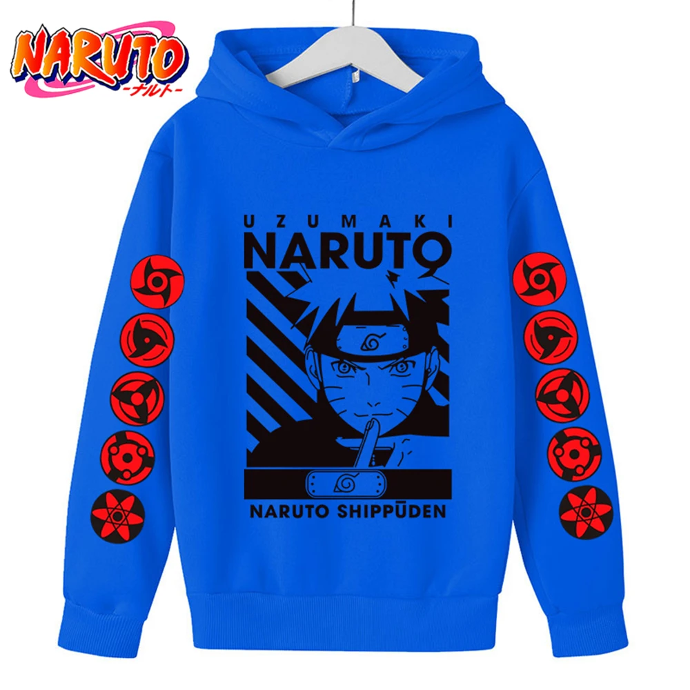 Hot Anime Naruto 3-14 Years Kakashi Children Hoodie Sweatshirt Cosplay  Costume Clothing Male/girl Print Hoodie Tops - AliExpress