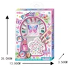 2024 Kids Makeup Set Scented Nail Art Set Press on nail Set Stickers Nail Polish Art Kids Toys 4