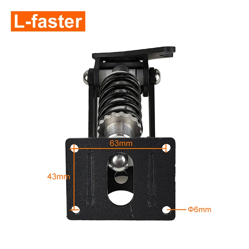 L-faster 2 PCS Spring Shock Absorption Suspension Bracket For Single Axle Electric Hub Wheel Hoverboard Motor