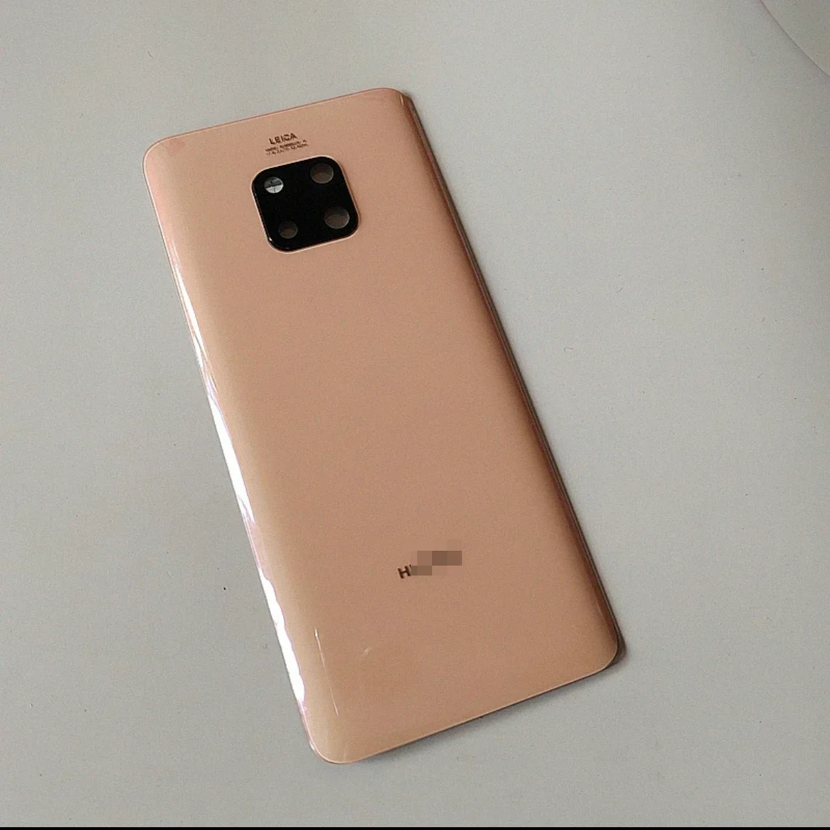 Huawei Mate 20 Pro 후면 배터리 커버 패널 하우징 도어 후면 케이스 (카메라 렌즈 교체 포함) 용 기존 새 후면 유리