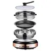 BBQ Multi-functional Electric Hot Pot Household Split Pot Electric Steamer Pan Electric Frying Pan Non-stick Pan Electric Pan 3