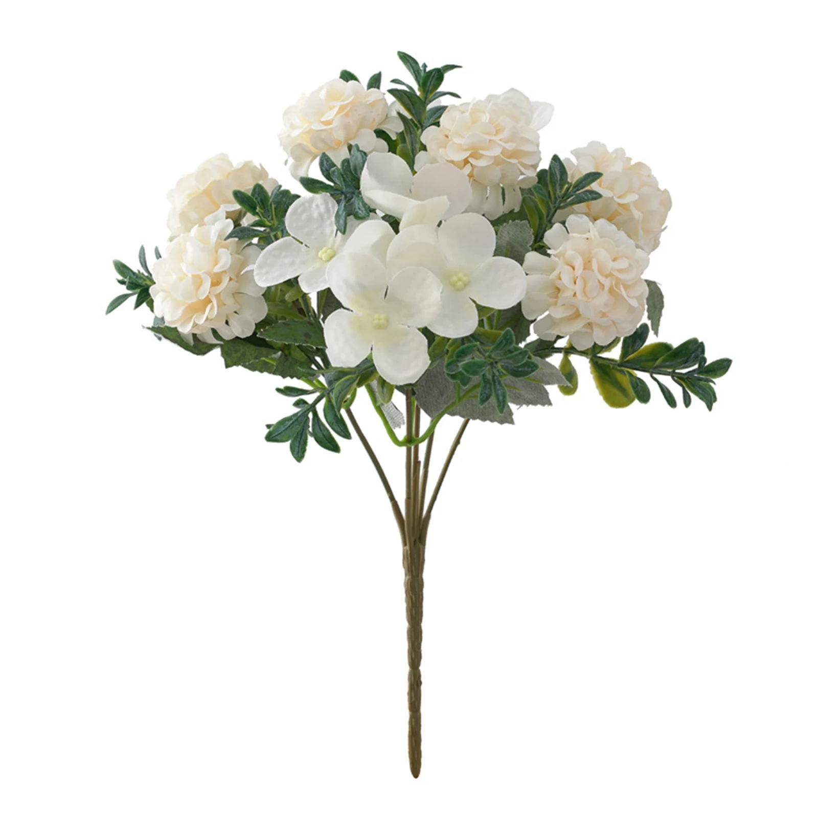 

Simulation Flower Branch Retro Hydrangea Bouquet Multicolor Fake Green Plants Wedding Decoration Artificial Flowers