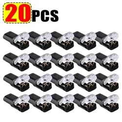 Waterproof 2 - Pin Wire Connector Set for Electrical Applications (20 Pcs)
