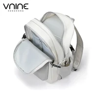 V.NINE Unisex Backpacks Nylon Waterproof 15 inch Laptop Backpack Men Casual Women Back Pack Bags Multi Pockets Lightweight Bag 5