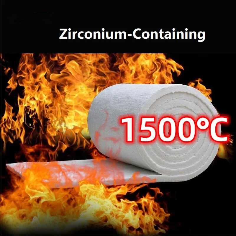 

Zirconium-containing Ceramic Fiber Blanket Can Withstand High Temperature 1500 ℃ Thermal Insulation Cotton