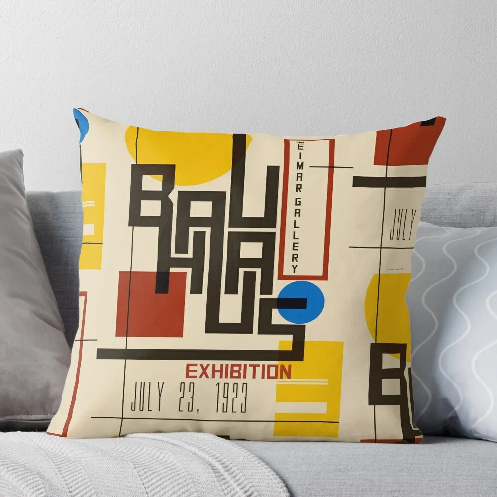 

Bauhaus Poster I Throw Pillow Covers For Sofas Throw Pillow pillow cover luxury Sofa Covers
