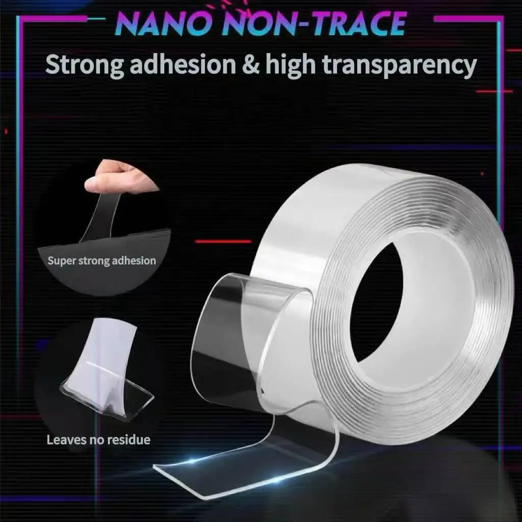 Colla magica nano multifunzionale, adesivo forte, nessun residuo, utilizzo versatile in molteplici scenari, applicazione universale