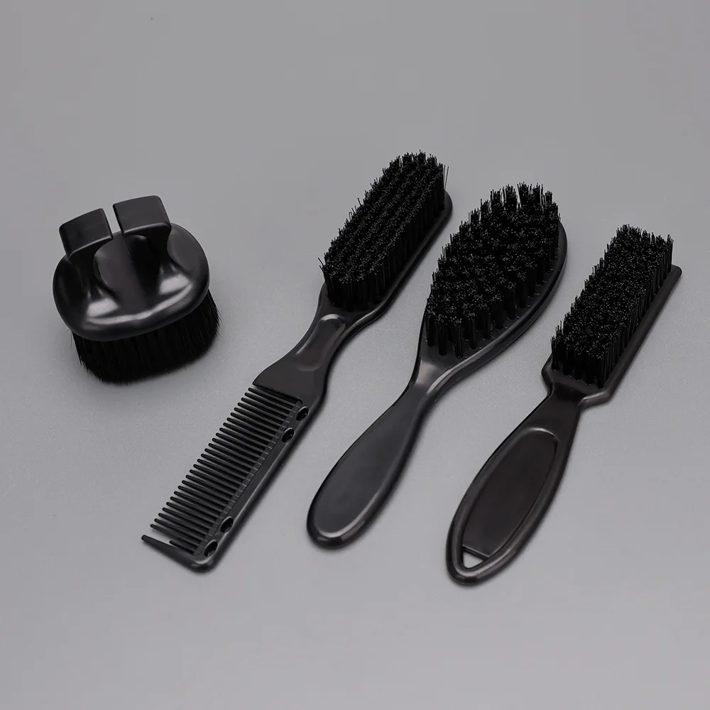 Mens Face Duster Beard Brushes Set Barber Hair Cutting Cleaning Neck Duster Hairbrush Salon Hairdressing Styling Tools Supplies 6