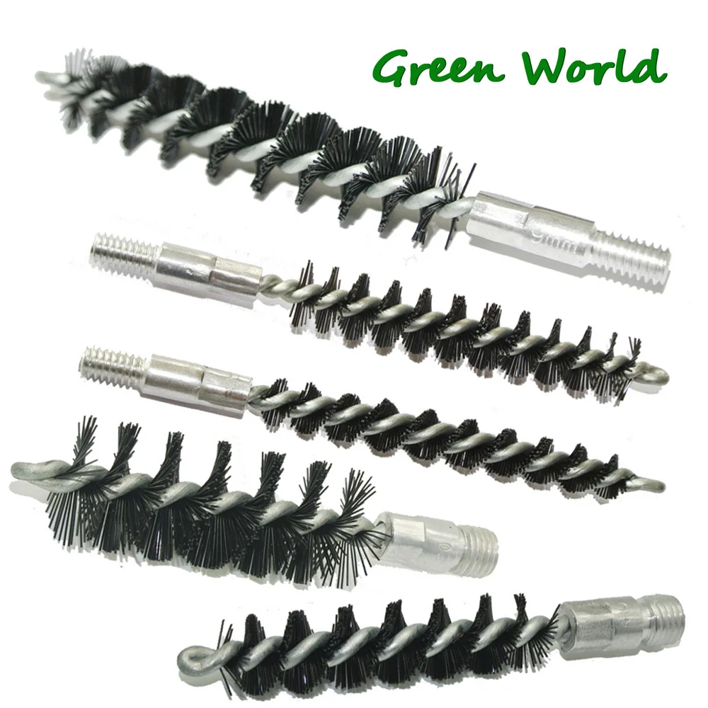 Green World 3-Pack Nylon Gun Cleaning Brushes