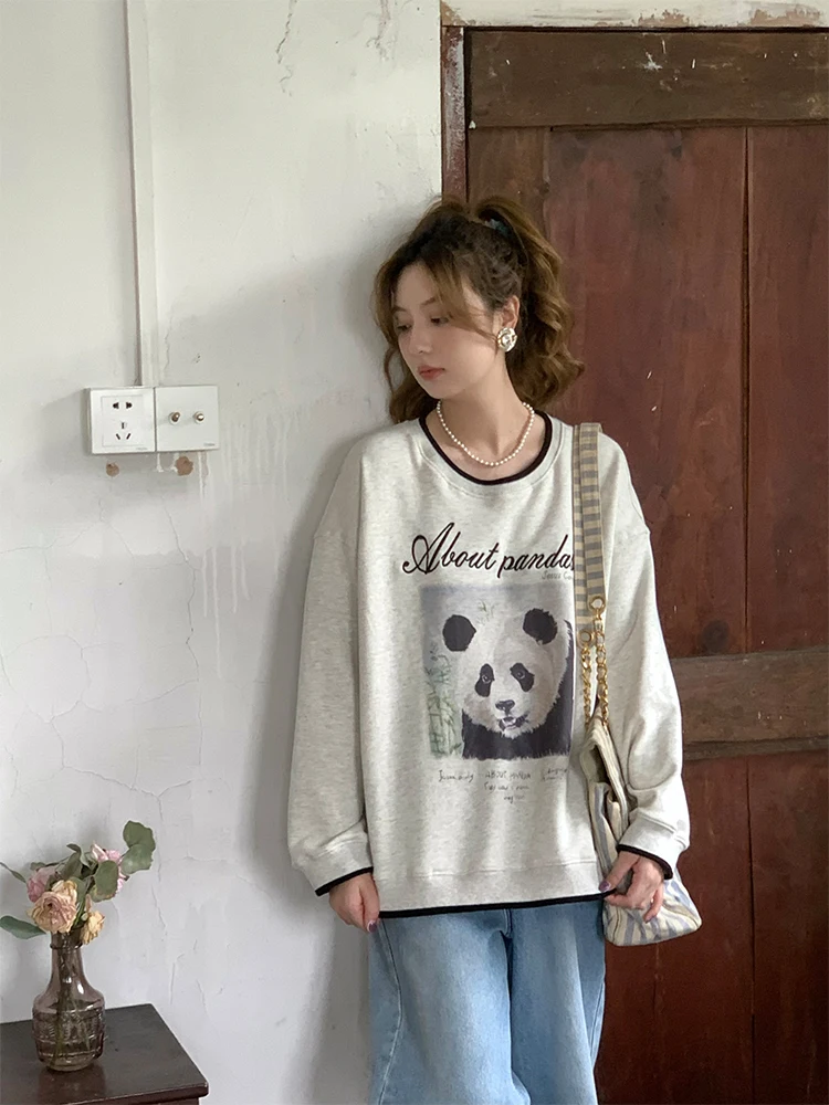 126-130cm Chest / Spring Summer Women Elegant Sweatshirts