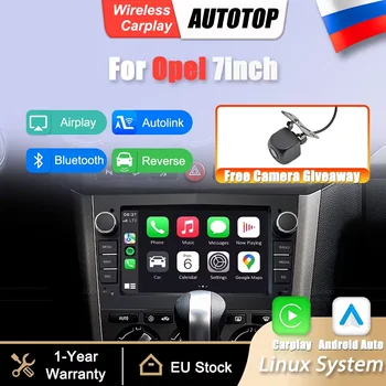 Pantalla Multimedia de 7 Pulgadas con Linux para Opel Zafira, Vauxhall Astra, Antara, Meriva, Vivaro, Combo, Corsa, CarPlay Inalámbrico, Android Auto, BT, GPS, Radio para Auto 1