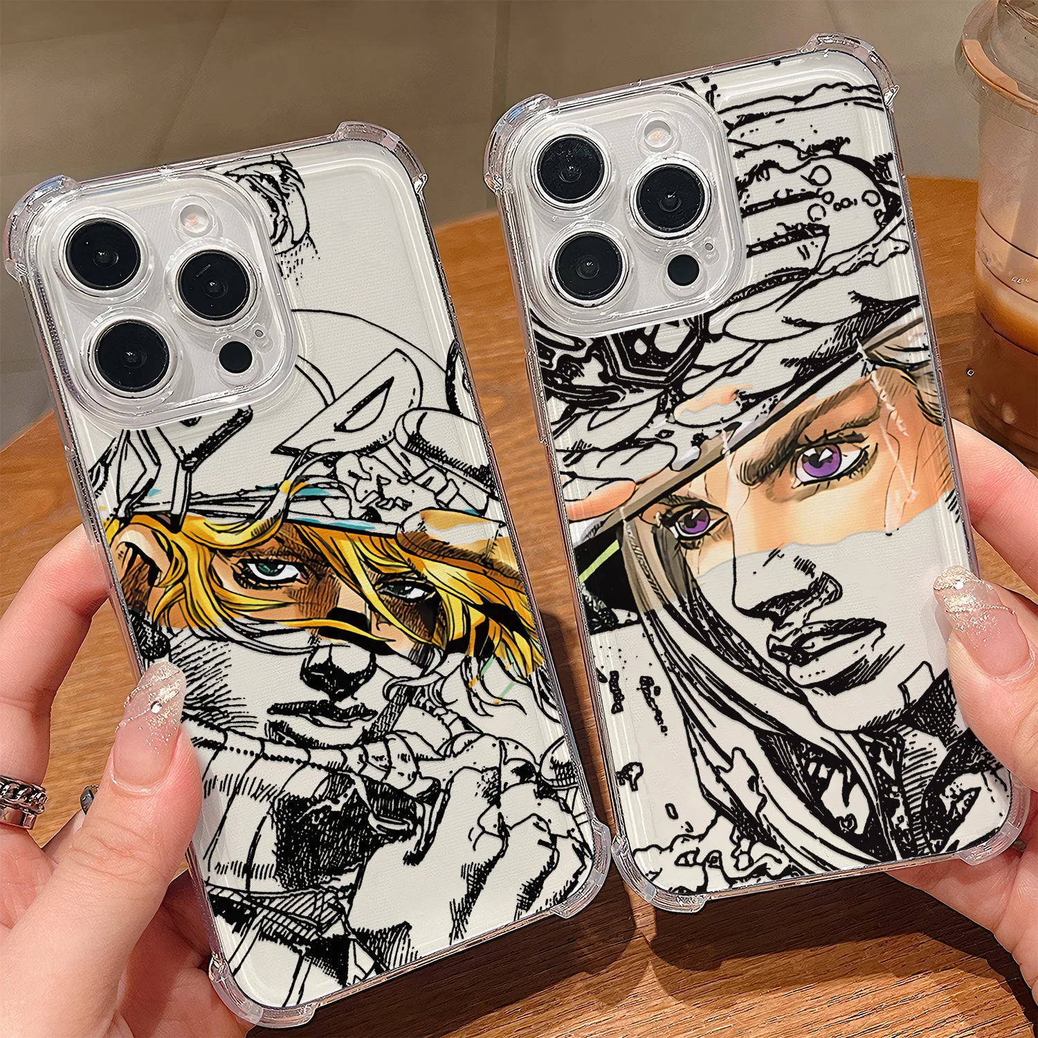 Gyro Zeppeli Jojo Steel Ball Run Anti-Fall Phone Case