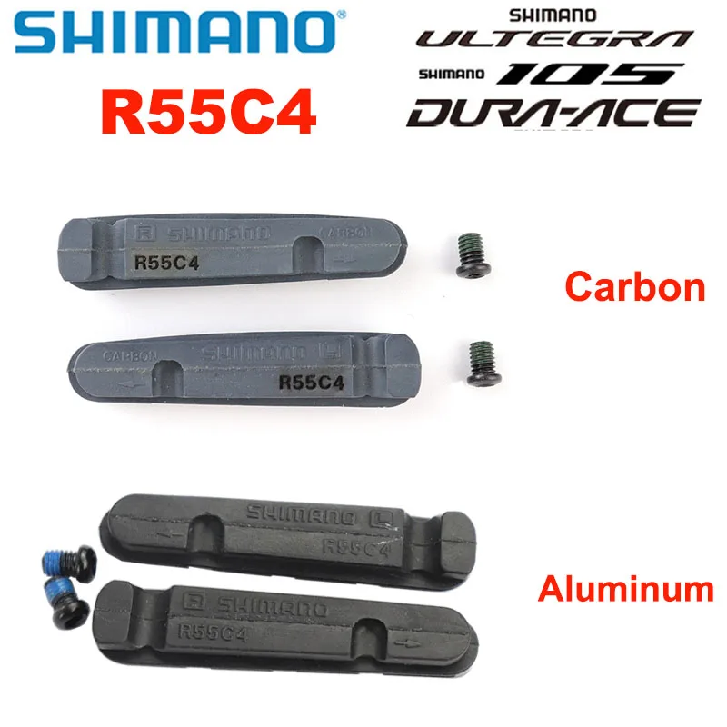 SHIMANOR55C4CarbonRimR55C4AluminumRimRoadBrakePadDURAACE