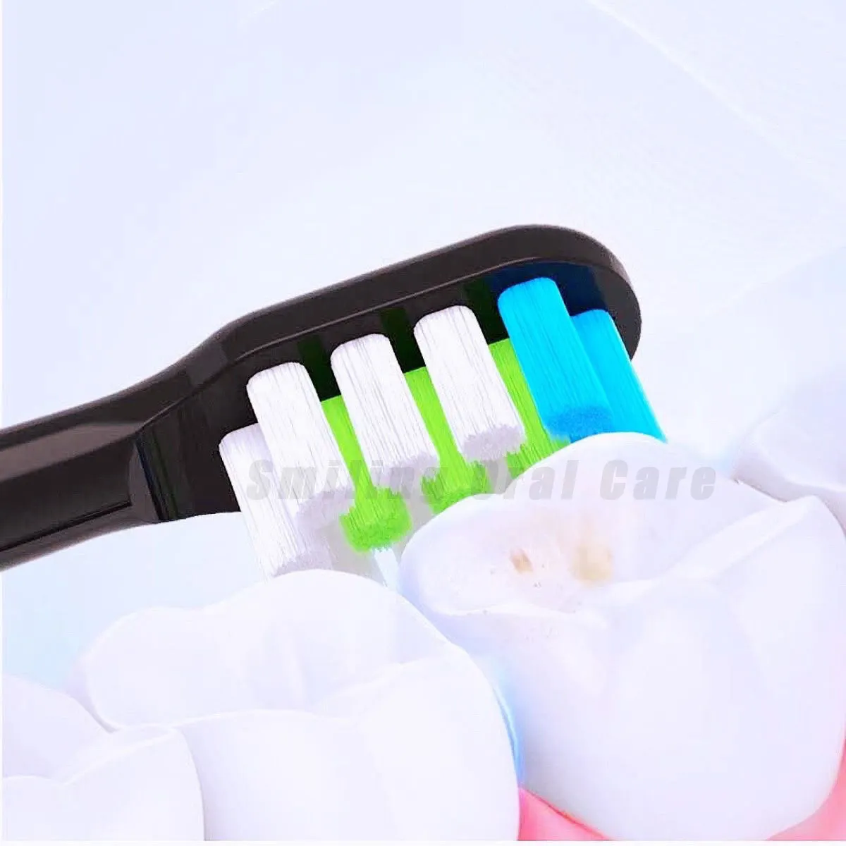 Realme Replacement Brush Heads for realme M1/RMH2012/RTX2102/M2 Electric Toothbrush Heads DuPont Bristle Brush Heads Nozzles 4