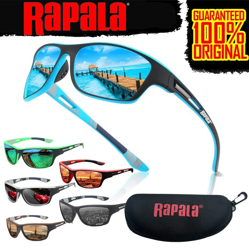 Polarized Sunglasses Rapala Polarized Fishing Glasses Men Women Driving Shades Hiking Cycling Sun Glasses UV400 Eyewear