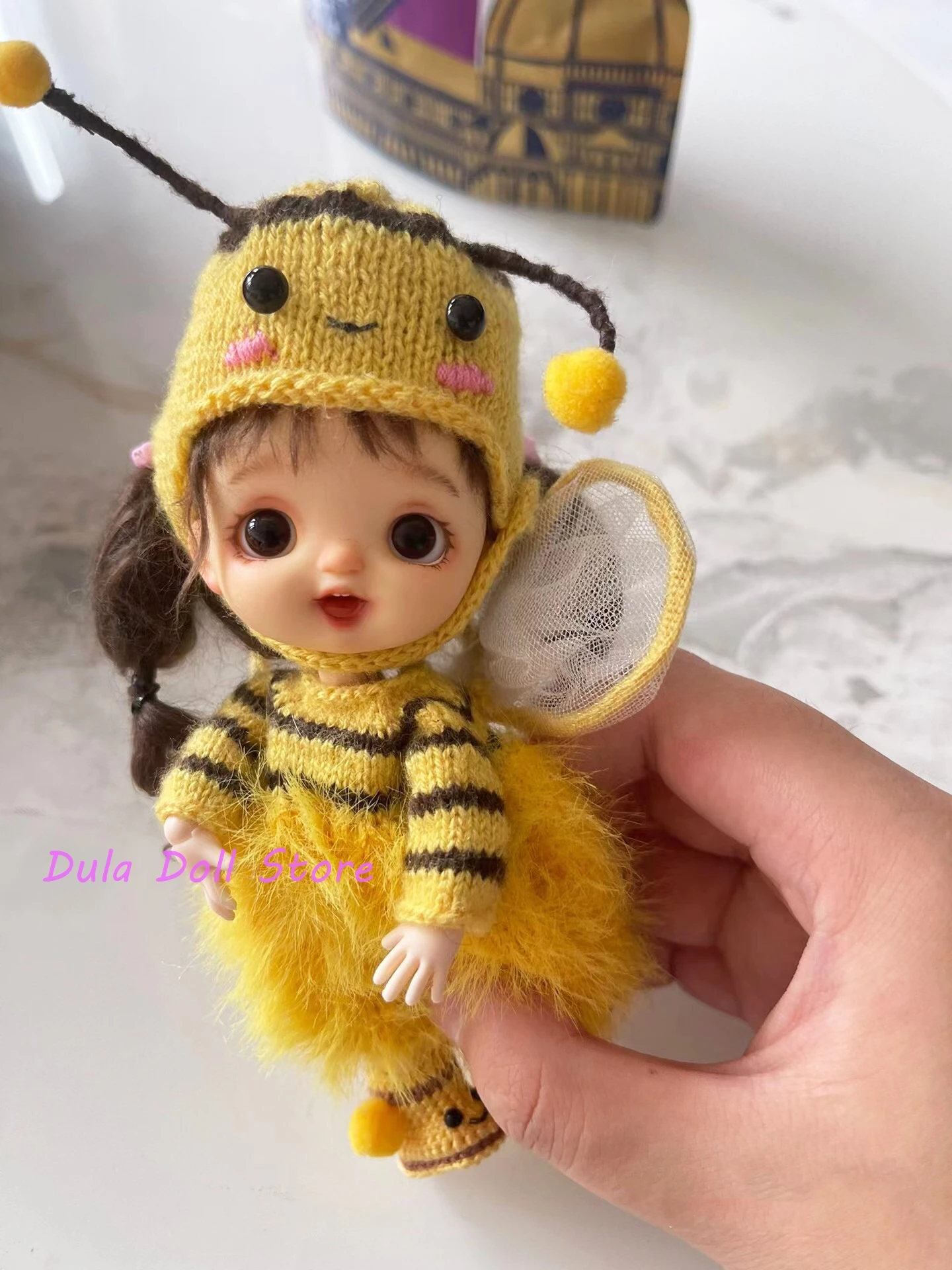 

ob11 whole doll with hair clothes