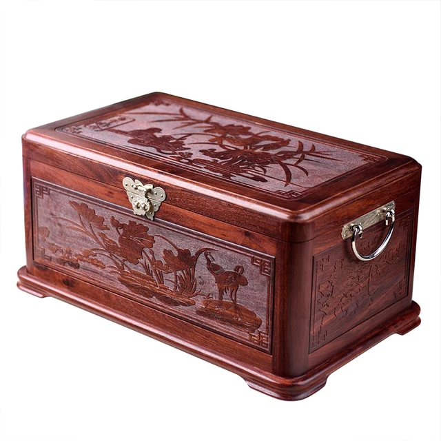 Luxury Large Wooden Jewelry Box Storage  Wood Jewelry Storage Box Organizer  - Wood - Aliexpress