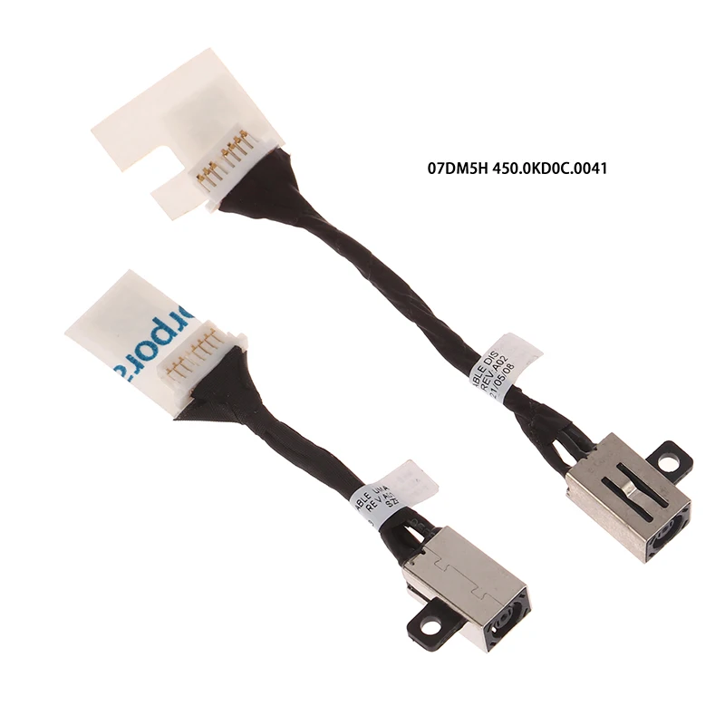 

1pc For Latitude 3410 3510 E3510 E3410 Laptop Charging Flex Cable 07DM5H 0N8R4T DC Power Jack cable