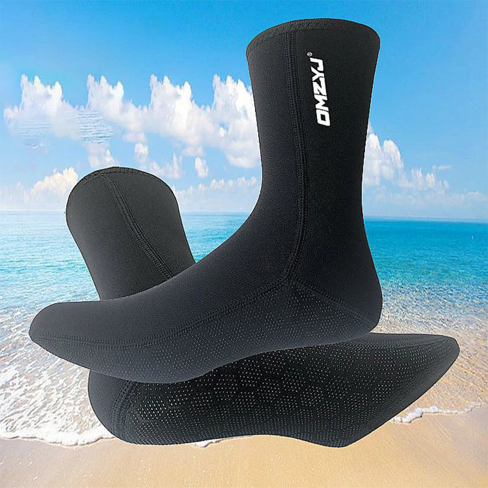 Neoprene Diving Socks 3mm Diving Socks Boots Water Shoes Anti Slip ...