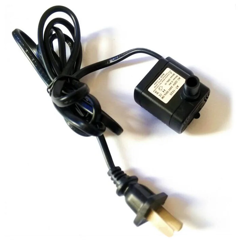 AC 220V 3W Submersible Water Pump Aquarium Fountain Air Fish Pond Tank Pond Water Pump Mini Submersible Pumps submersible water pump