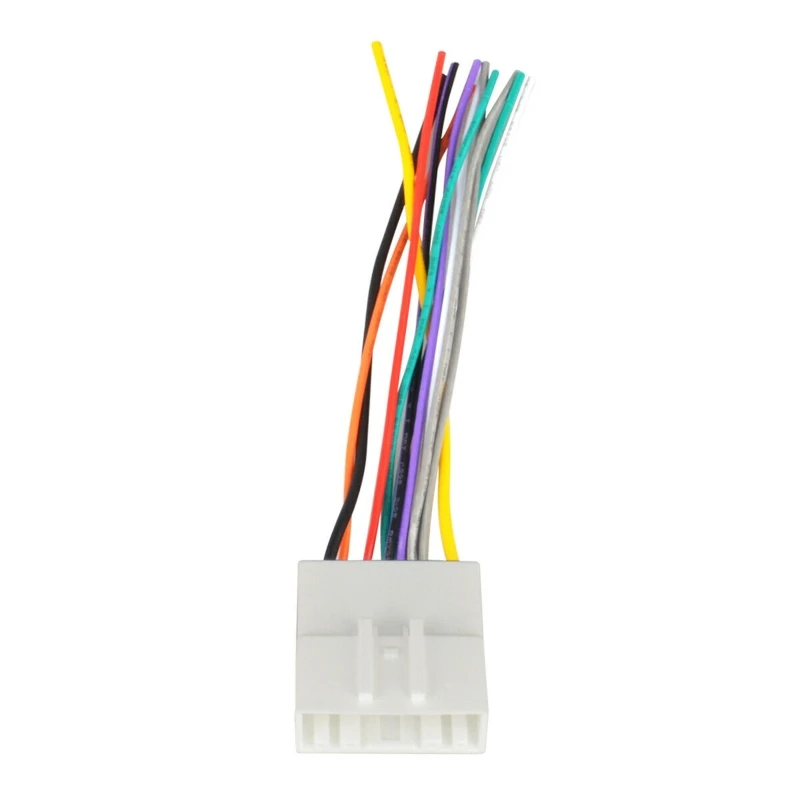 Auto Car Radio Audio 20Pin Wiring Harness Adapter for 70-7552 Cube Frontier Versa Audio Stereo Wire Connector Plug Cable