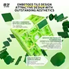 [ECube] QiYi 2024 NEW Mirror Cube Stickerless Magnetic 3x3x3 Smooth Speed Cube Toys Mirror Blocks Cube Professional Puzzle Cubes 4