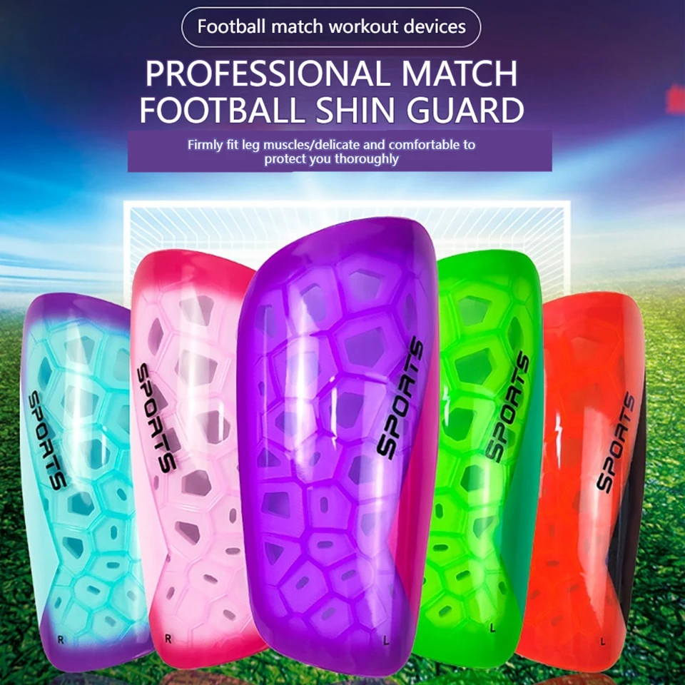 Soccer Shin Guards Shin Guard Pads LOOGDEEL Soccer Leg Protection Board Adults Teenagers Children Diameter Professional Shin Guard Football Insert Calf Pad Sleeves